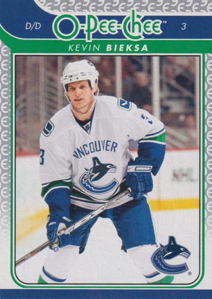 2009/10 O-Pee-Chee – K. Bieksa Van 113