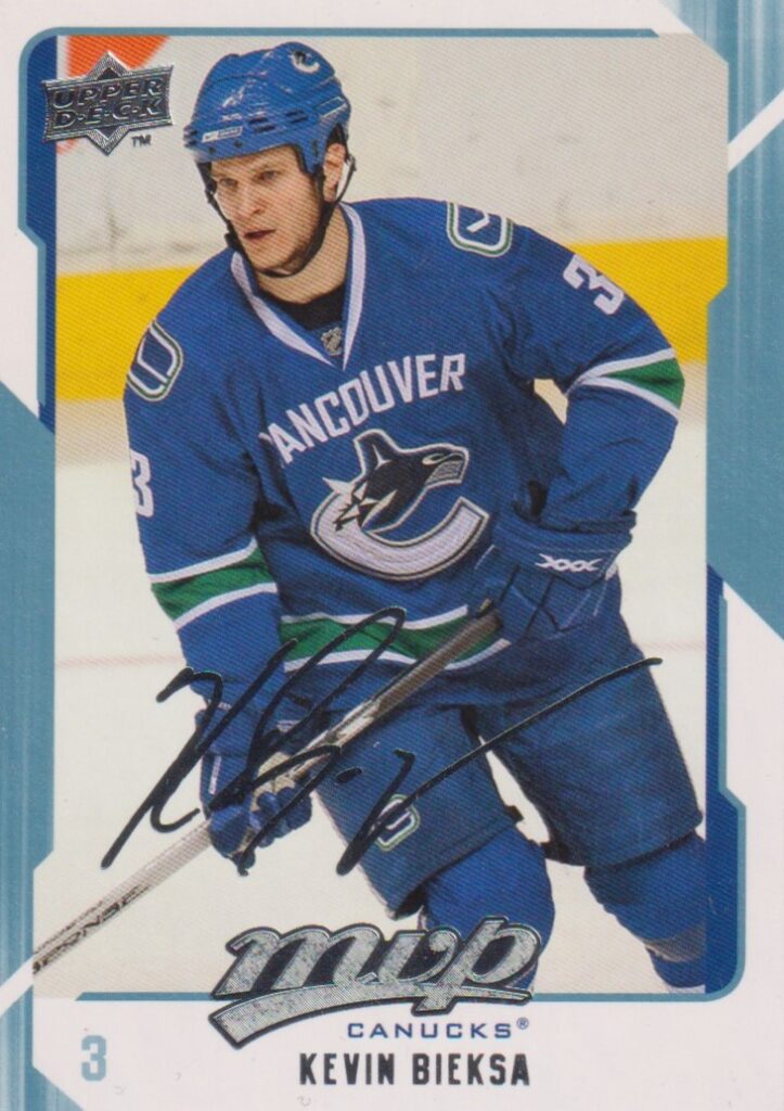2008/09 MVP – K. Bieksa Van 285