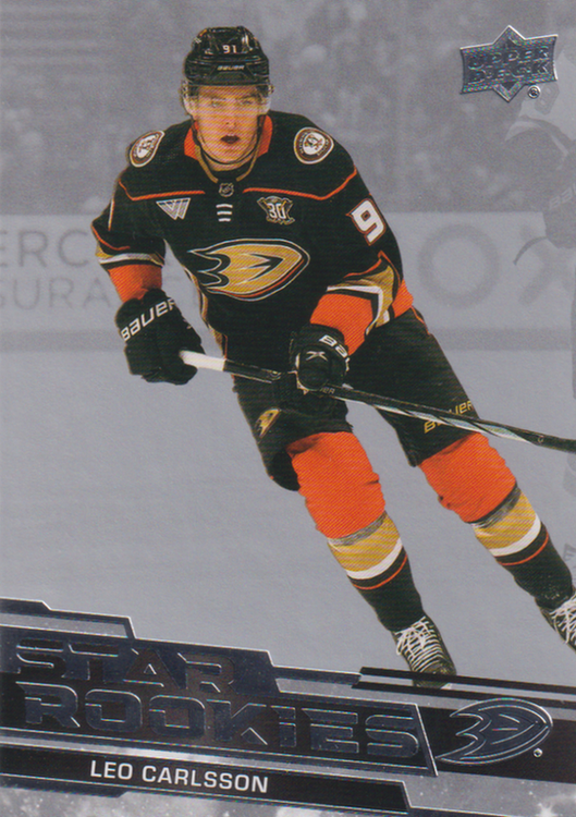 2023/24 Upper Deck Star Rookies – L. Carlsson Ana 7