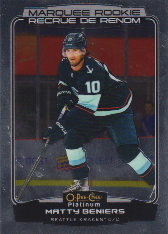 2022/23 O-Pee-Chee Platinum – M. Beniers Sea 203