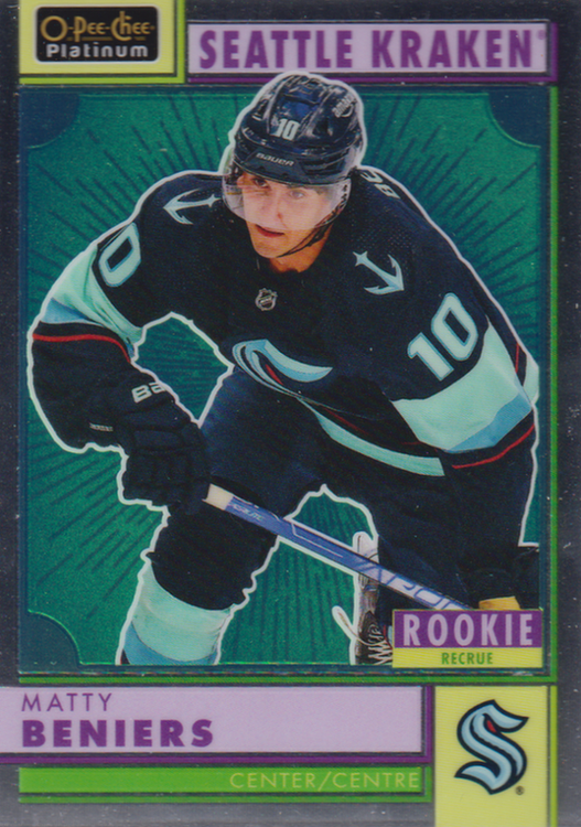 2022/23 O-Pee-Chee Platinum – M. Beniers Sea R-68