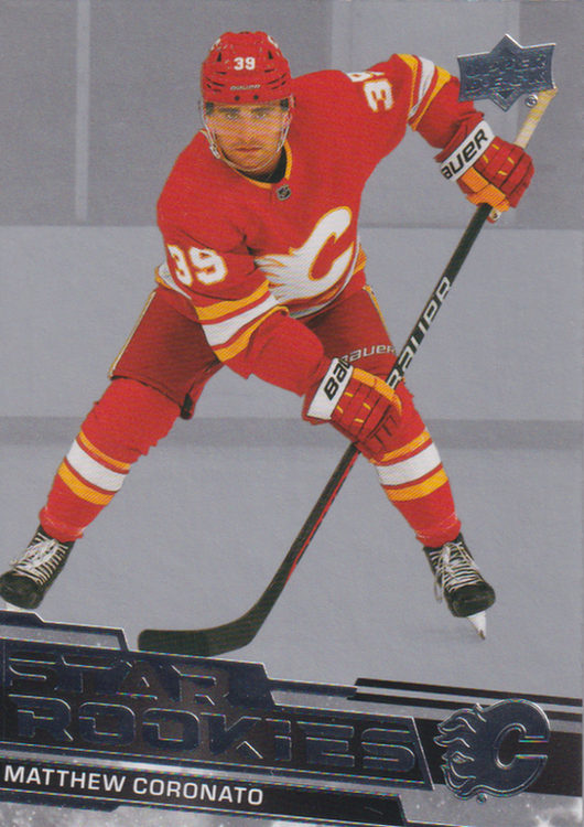 2023/24 Upper Deck Star Rookies – M. Coronato Cal 11