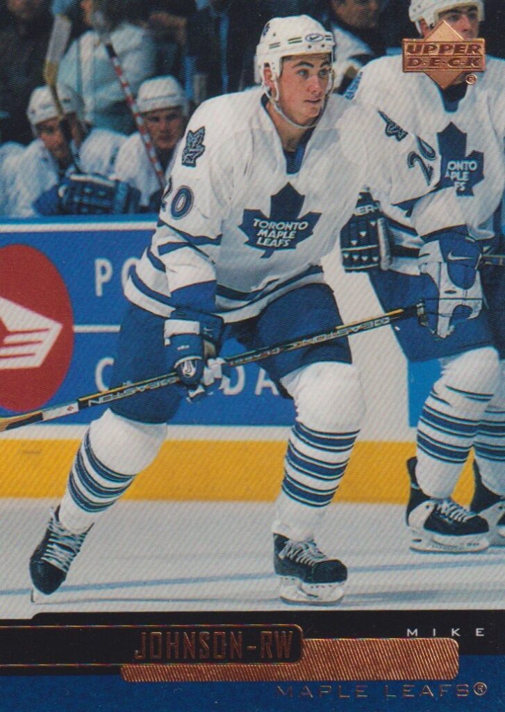 1999/00 Upper Deck – M. Johnson Tor 294