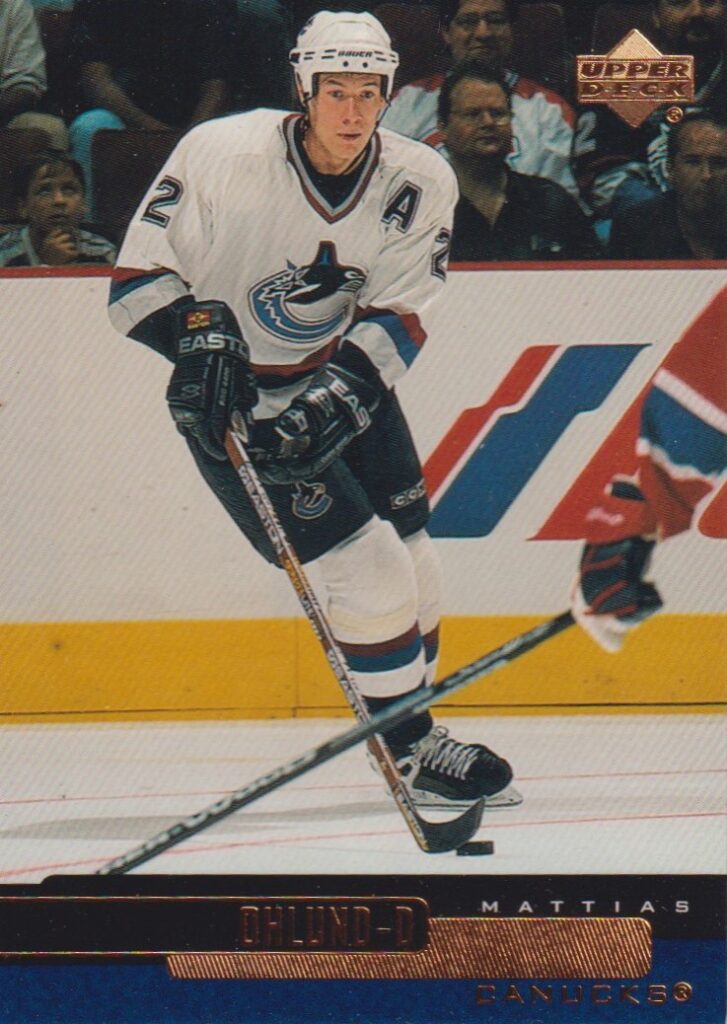 1999/00 Upper Deck – M. Ohlund Van 299