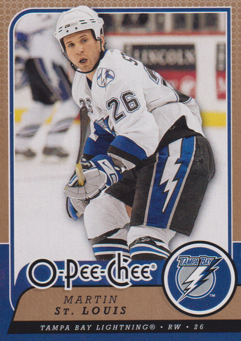 2008/09 O-Pee-Chee – M. St. Louis Tbl 202