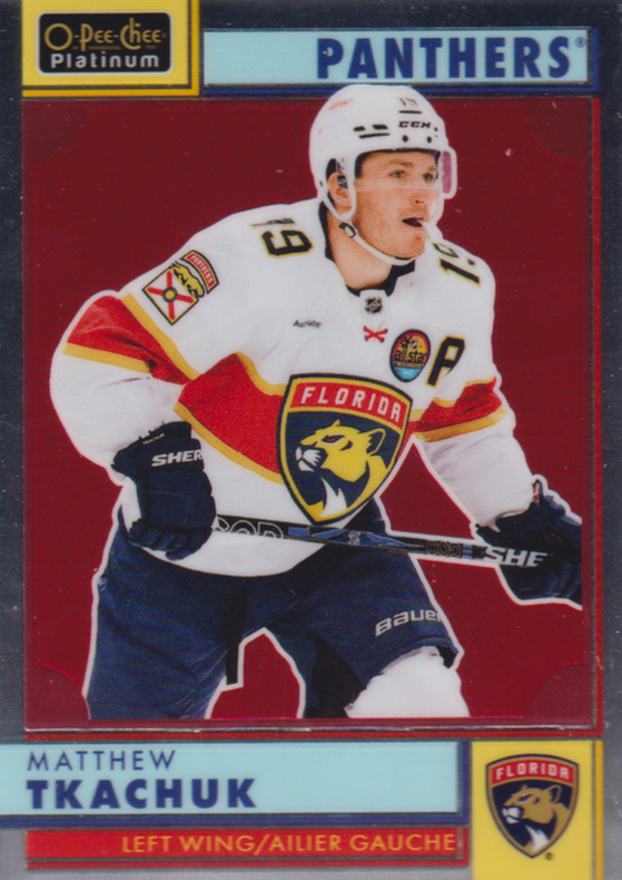 2022/23 O-Pee-Chee Platinum – M. Tkachuk Flo R-54