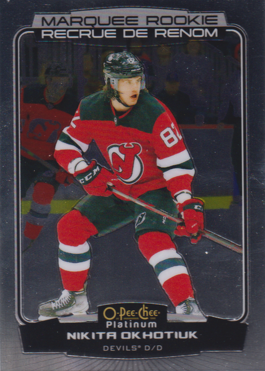 2022/23 O-Pee-Chee Platinum – N. Okhotiuk Njd 256