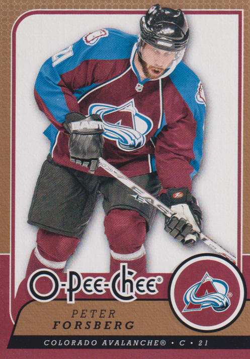 2008/09 O-Pee-Chee – P. Forsberg Col 428
