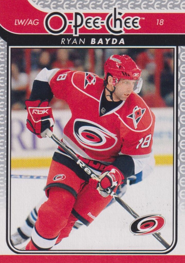 2009/10 O-Pee-Chee – R. Bayda Car 187