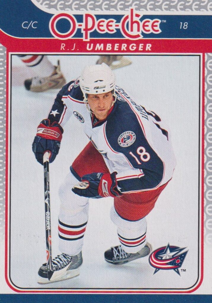 2009/10 O-Pee-Chee – R. J. Umberger Cbs 467
