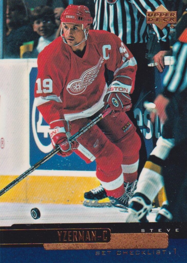 1999/00 Upper Deck – S. Yzerman Det 304