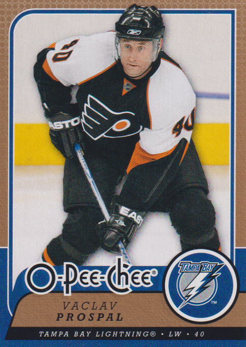 2008/09 O-Pee-Chee – V. Prospal Tbl 457