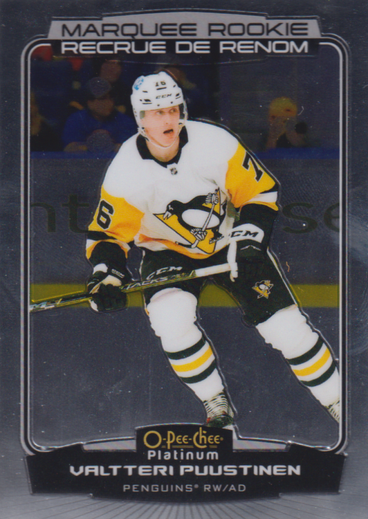 2022/23 O-Pee-Chee Platinum – Valtteri Puustinen Pittsburgh Penguins 252