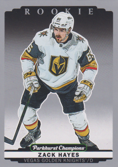 2022/23 Parkhurst Champions – Zack Hayes Las Vegas Golden Knights 272