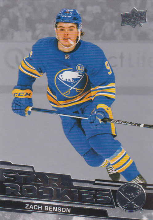 2023/24 Upper Deck Star Rookies – Z. Benson Buf 25