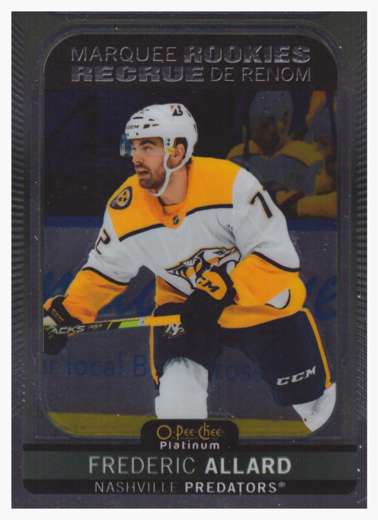 2021/22 O-Pee-Chee Platinum – F.Allard Nas 253