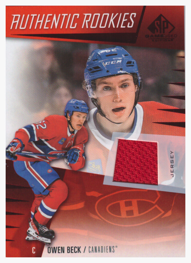 2023/24 SP Game Used – O.Beck Mon 213