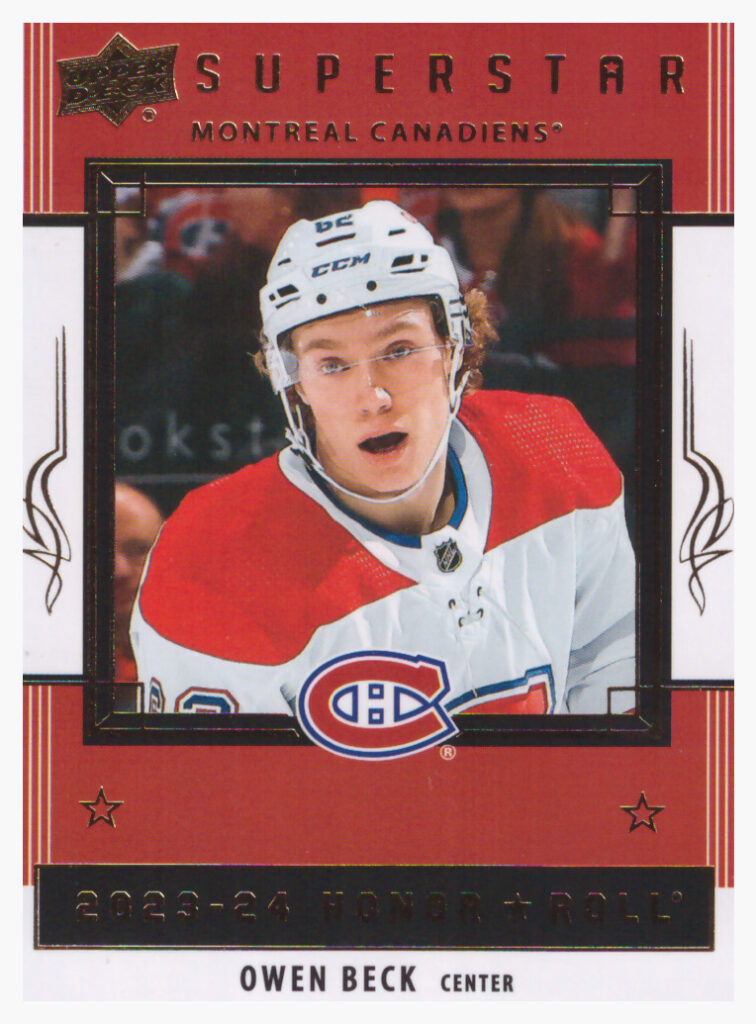 2023/24 Upper Deck Series 2 – O.Beck Mon HR-57