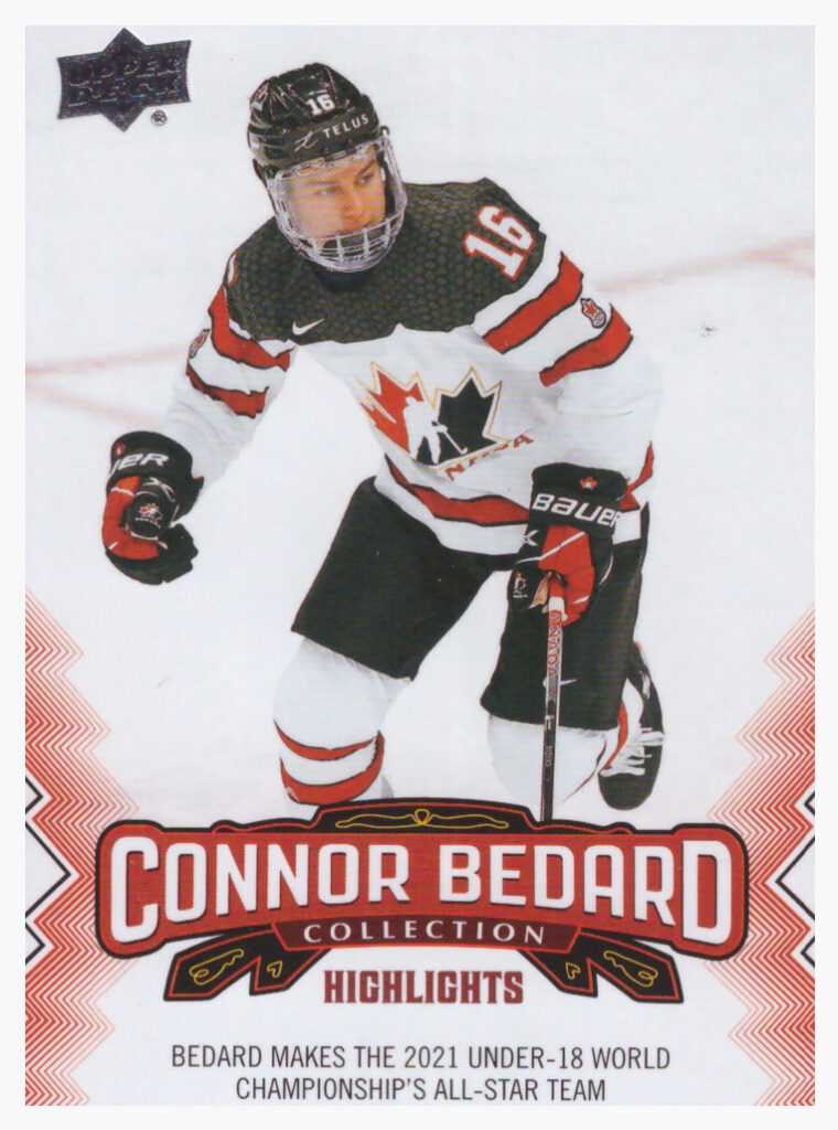 2023/24 UD Connor Bedard Collection – C.Bedard Can 2