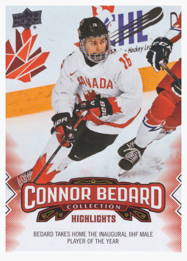 2023/24 UD Connor Bedard Collection – C.Bedard Can 4