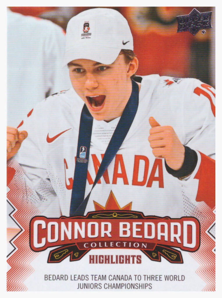2023/24 UD Connor Bedard Collection – C.Bedard Can 5