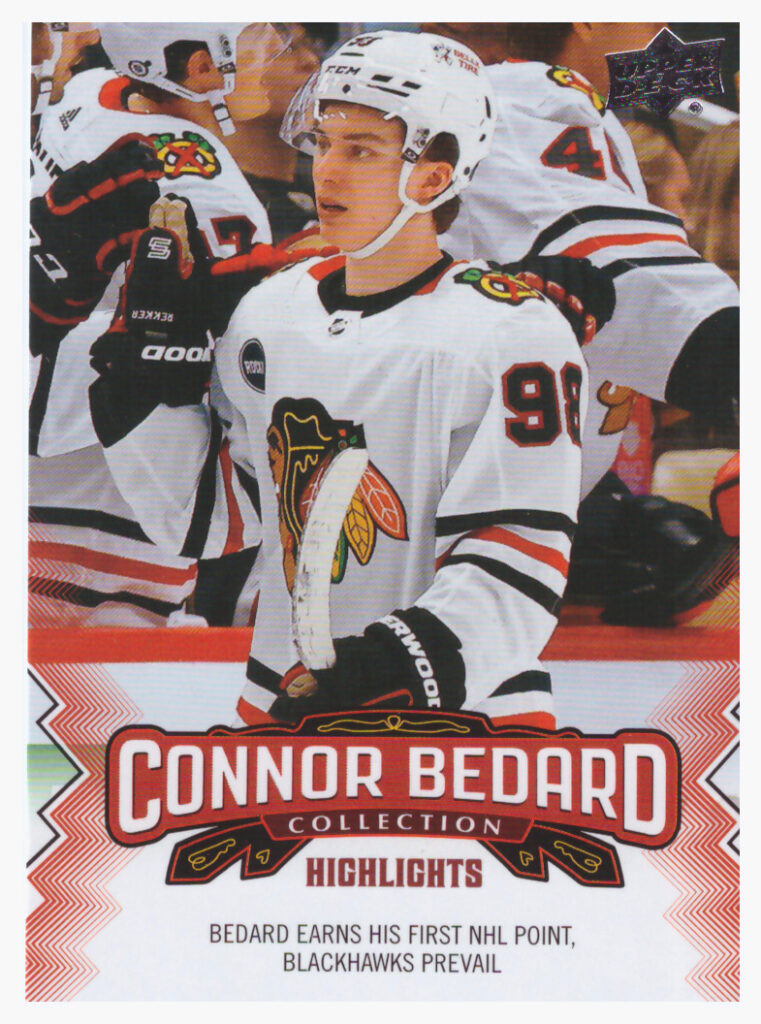 2023/24 UD Connor Bedard Collection – C.Bedard Chi 11