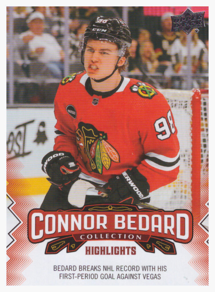 2023/24 UD Connor Bedard Collection – C.Bedard Chi 16