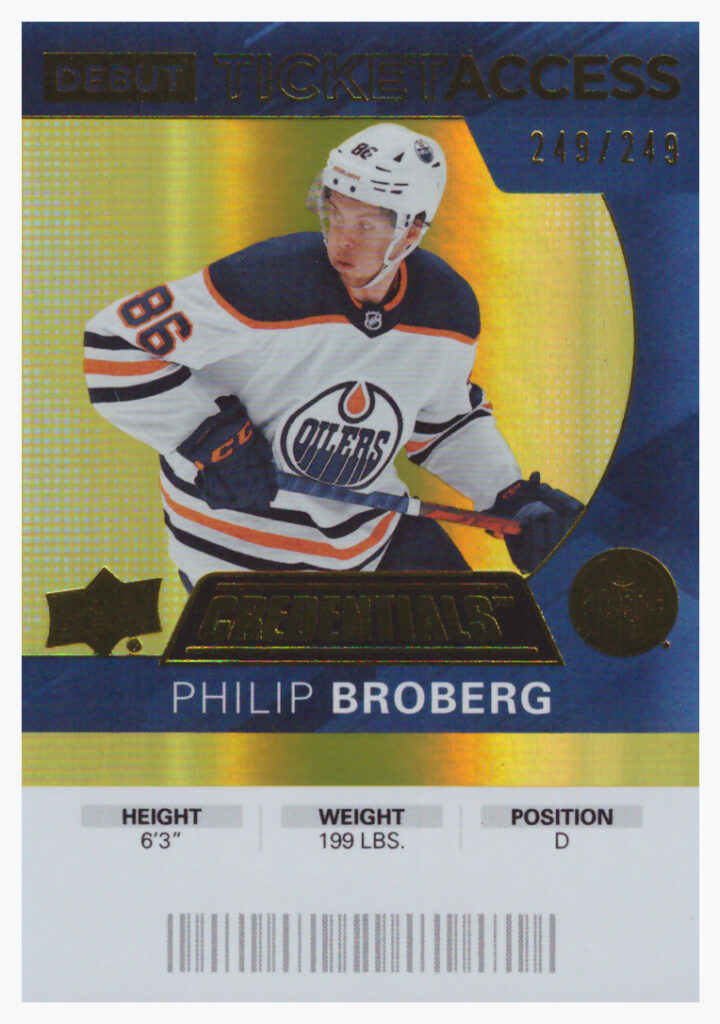 2020/21 Credentials – P.Broberg Edm 126   /249