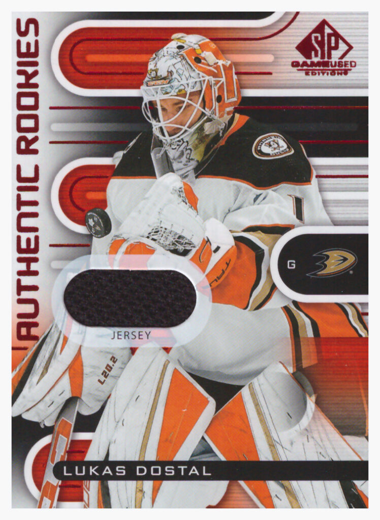 2022/23 SP Game Used – L.Dostál Ana 162