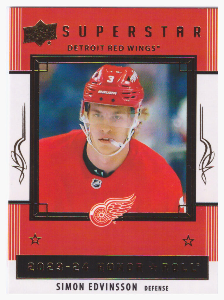 2023/24 Upper Deck Series 2 – S.Edvinsson Det HR-41
