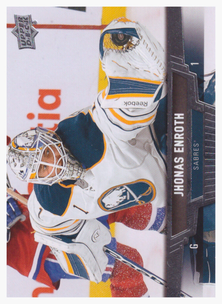 2013/14 Upper Deck Series 1 – J.Enroth Buf 63