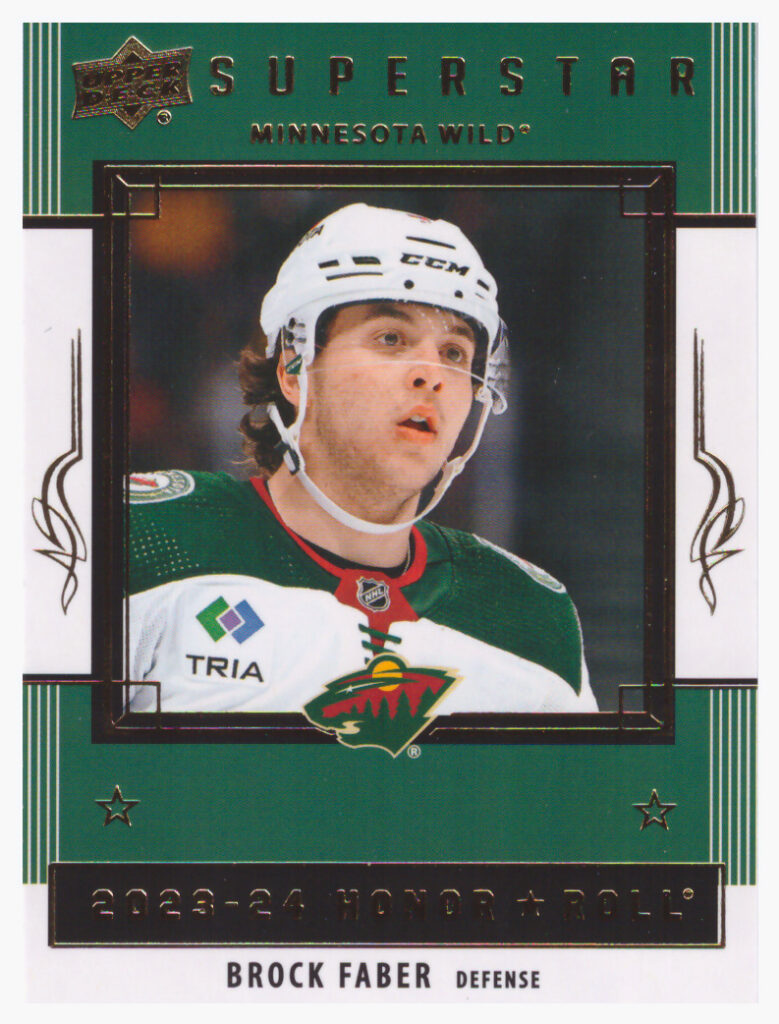 2023/24 Upper Deck Series 2 – B.Faber Min HR-36
