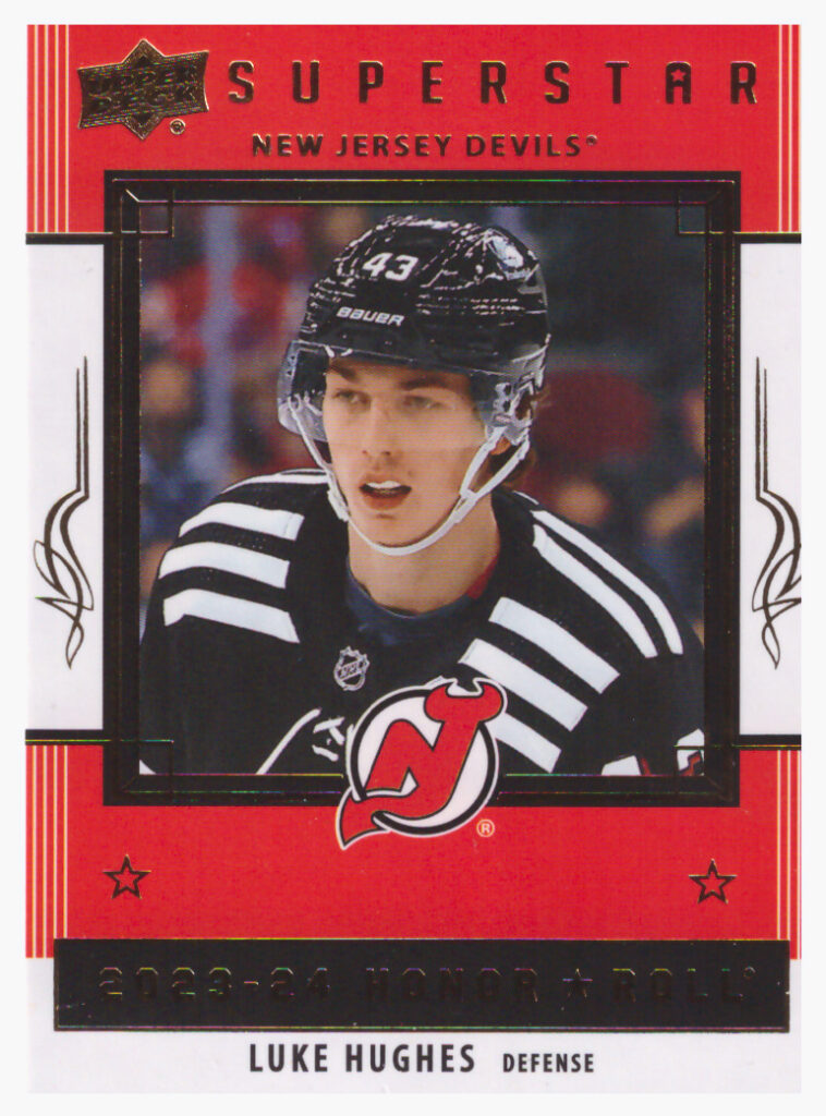 2023/24 Upper Deck Series 2 – L.Hughes Njd HR-38