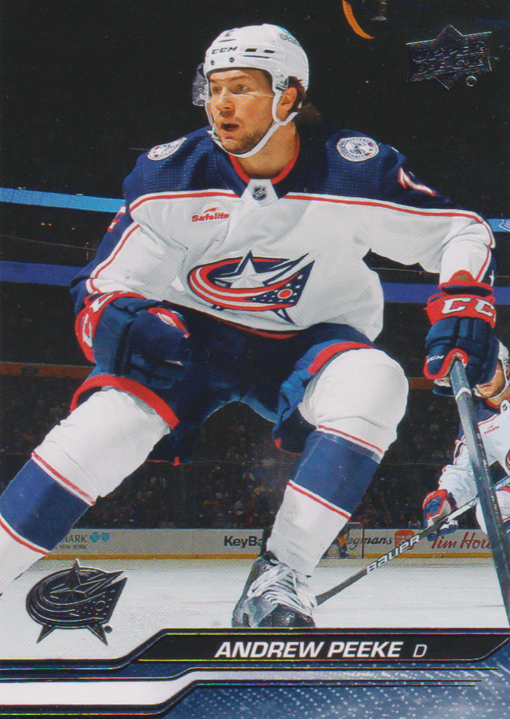 2023/24 Upper Deck Series 1 – A. Peeke Cbs 51