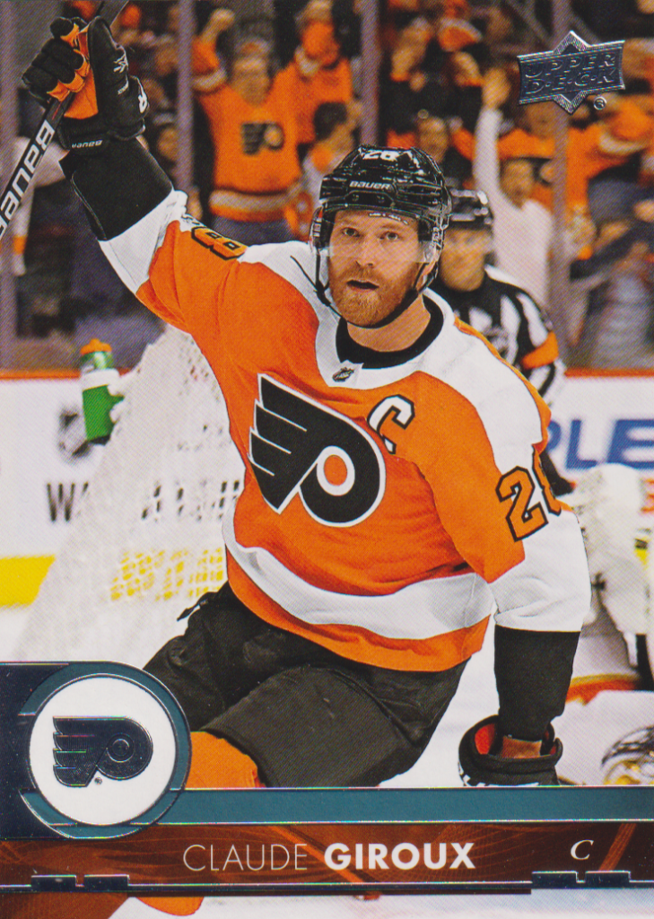 2017/18 Upper Deck 2 – Claude Giroux Philadelphia Flyers 388
