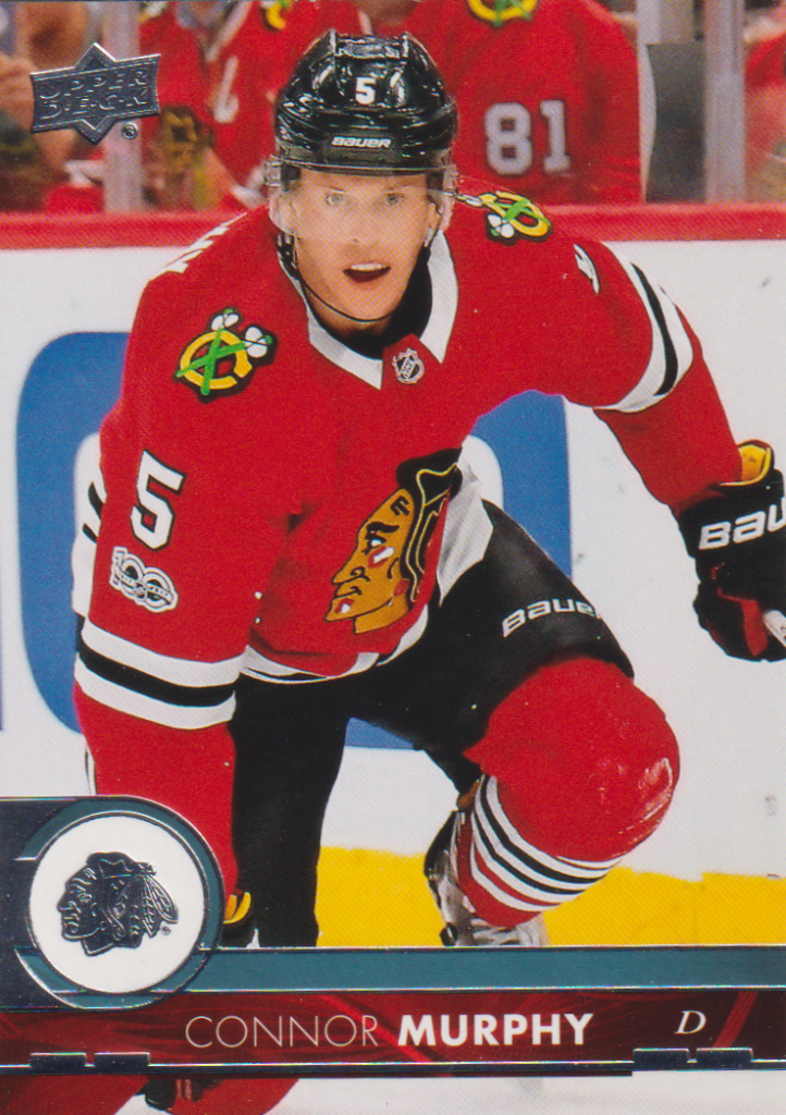 2017/18 Upper Deck 2 – Connor Murphy Chicago Blackhawks 294
