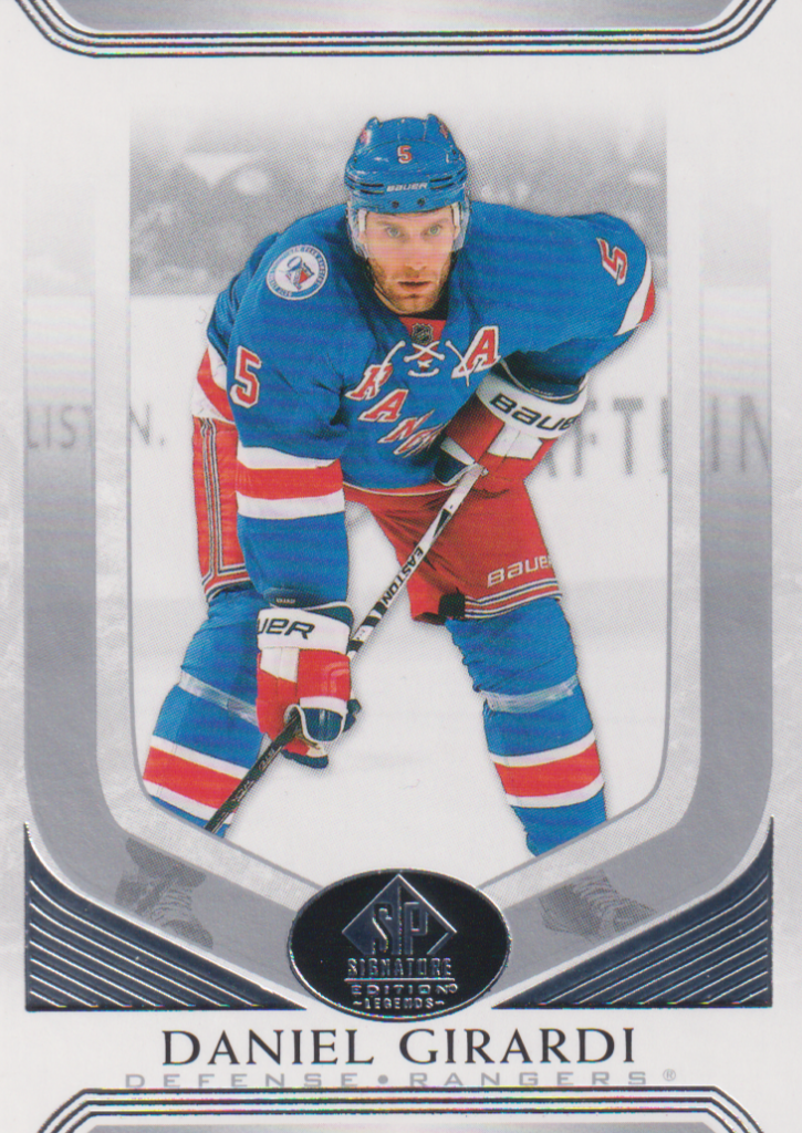 2020/21 SP Signature Edition Legends – D. Girardi Nyr 109