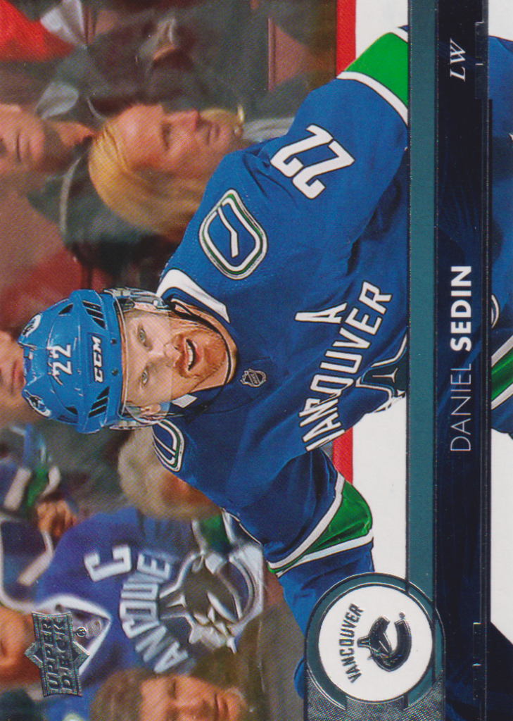2017/18 Upper Deck 2 – D. Sedin Van 422