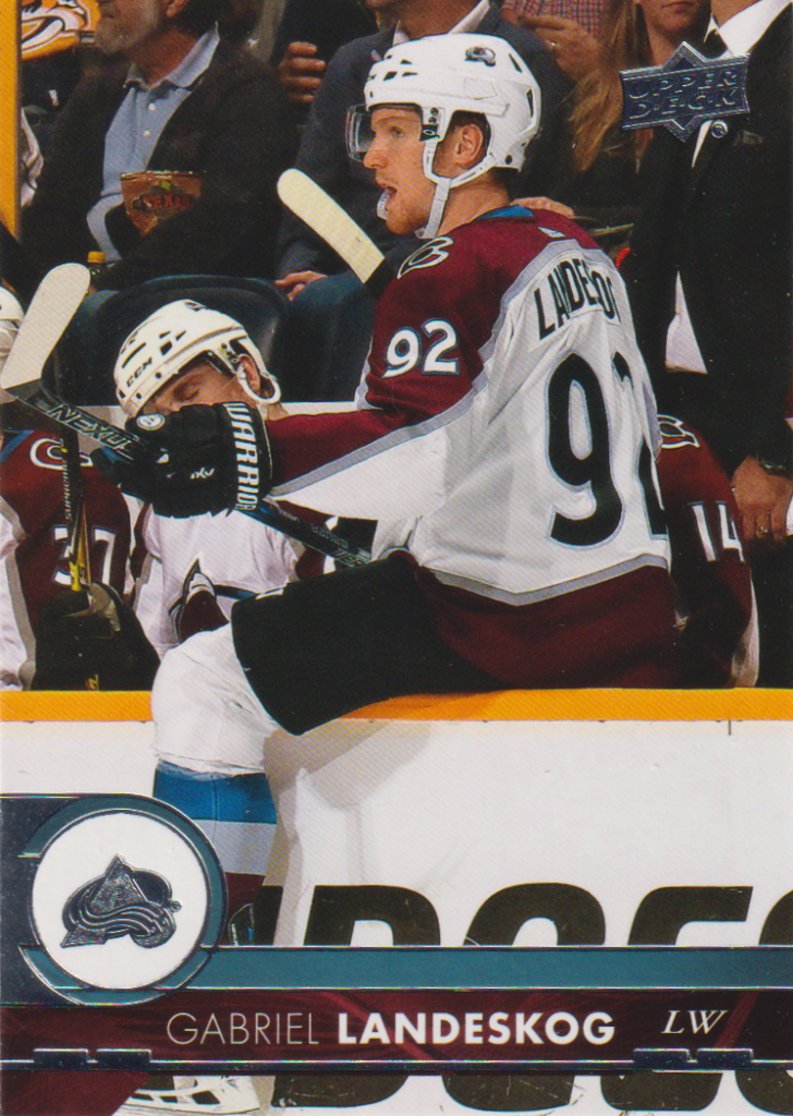 2017/18 Upper Deck 2 – G. Landeskog Col 296