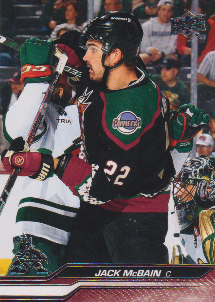 2023/24 Upper Deck Series 1 – J. McBain Ari 10