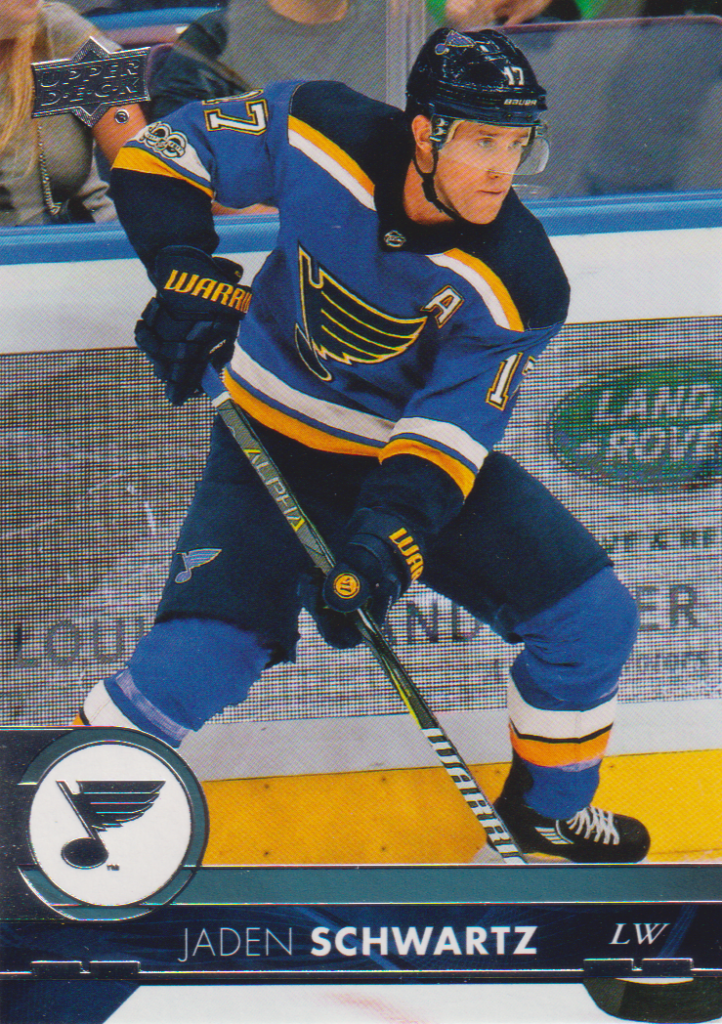 2017/18 Upper Deck 2 – J. Schwartz Stl 404