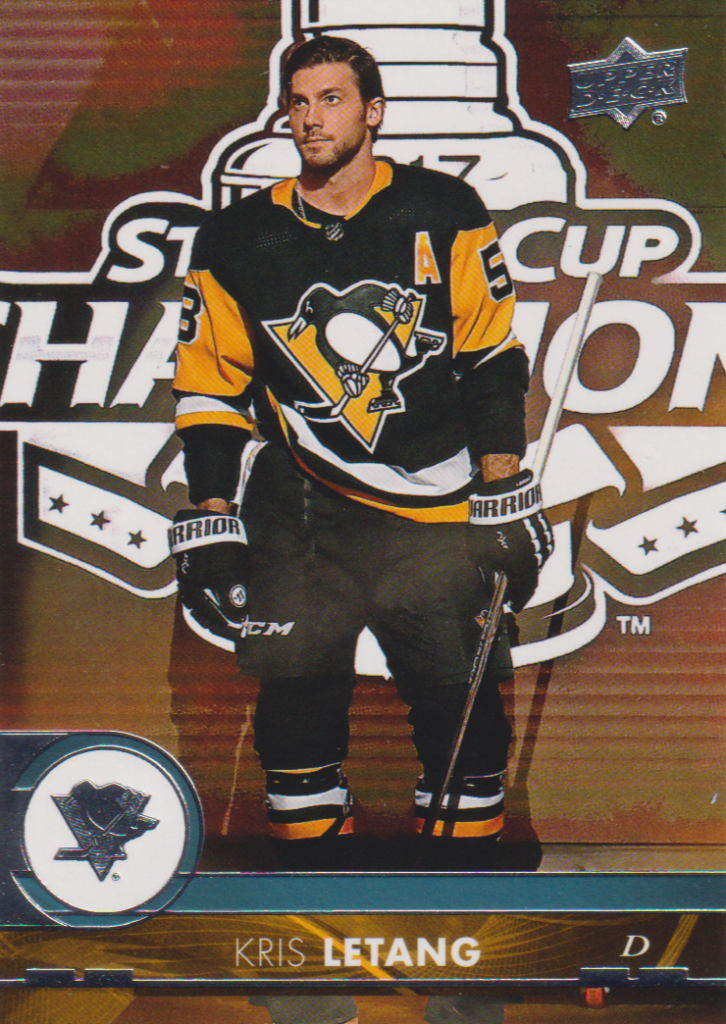 2017/18 Upper Deck 2 – K. Letang Pit 393