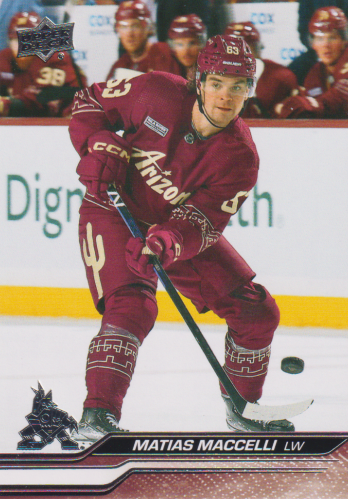 2023/24 Upper Deck Series 1 – M. Maccelli Ari 9