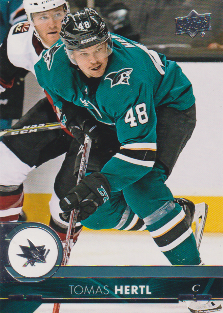 2017/18 Upper Deck 2 – T. Hertl Sjs 401