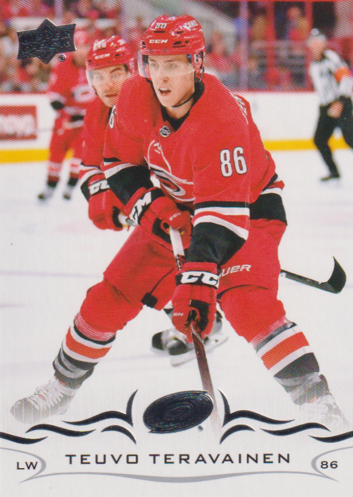 2018/19 Upper Deck Series 2 – Teuvo Teravainen Carolina Hurricanes 287