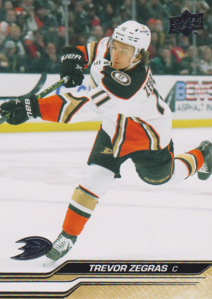 2023/24 Upper Deck Series 1 – T. Zegras Ana 1