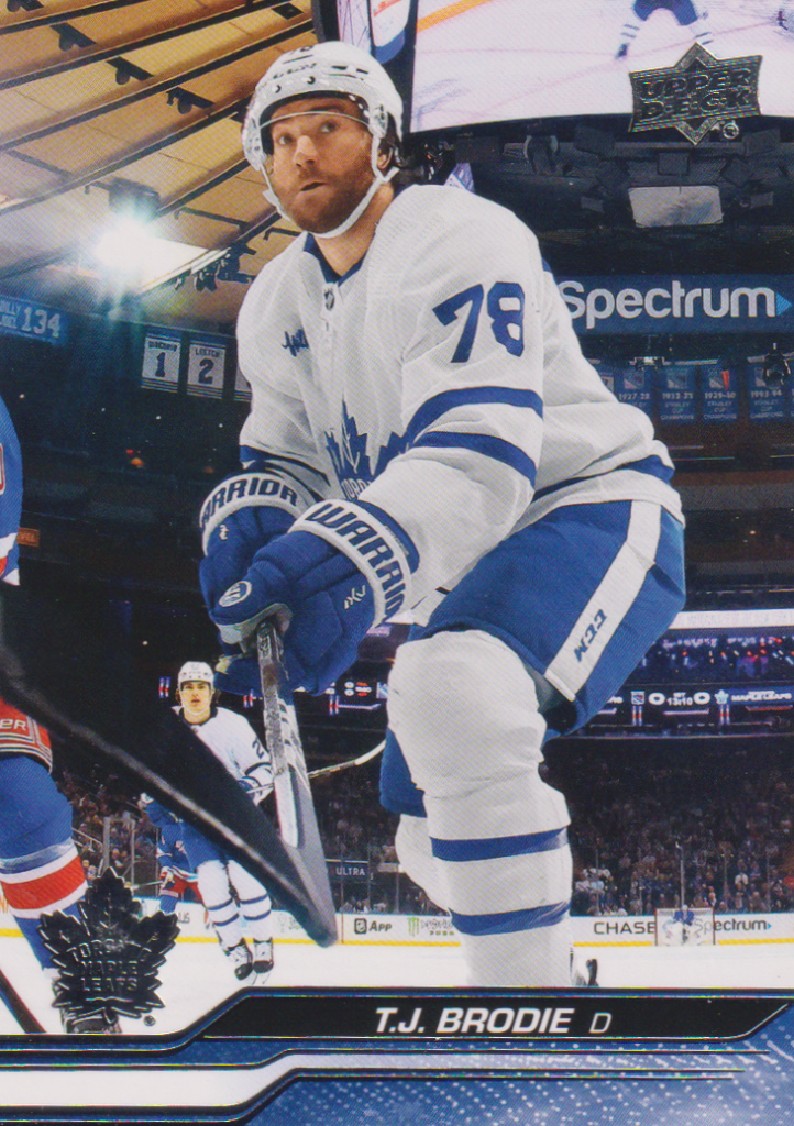2023/24 Upper Deck Series 1 – T. J. Brodie Tor 170