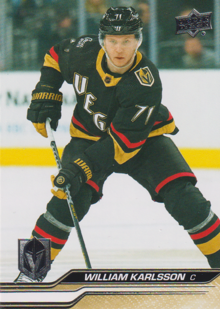 2023/24 Upper Deck Series 1 – W. Karlsson Lvk 181