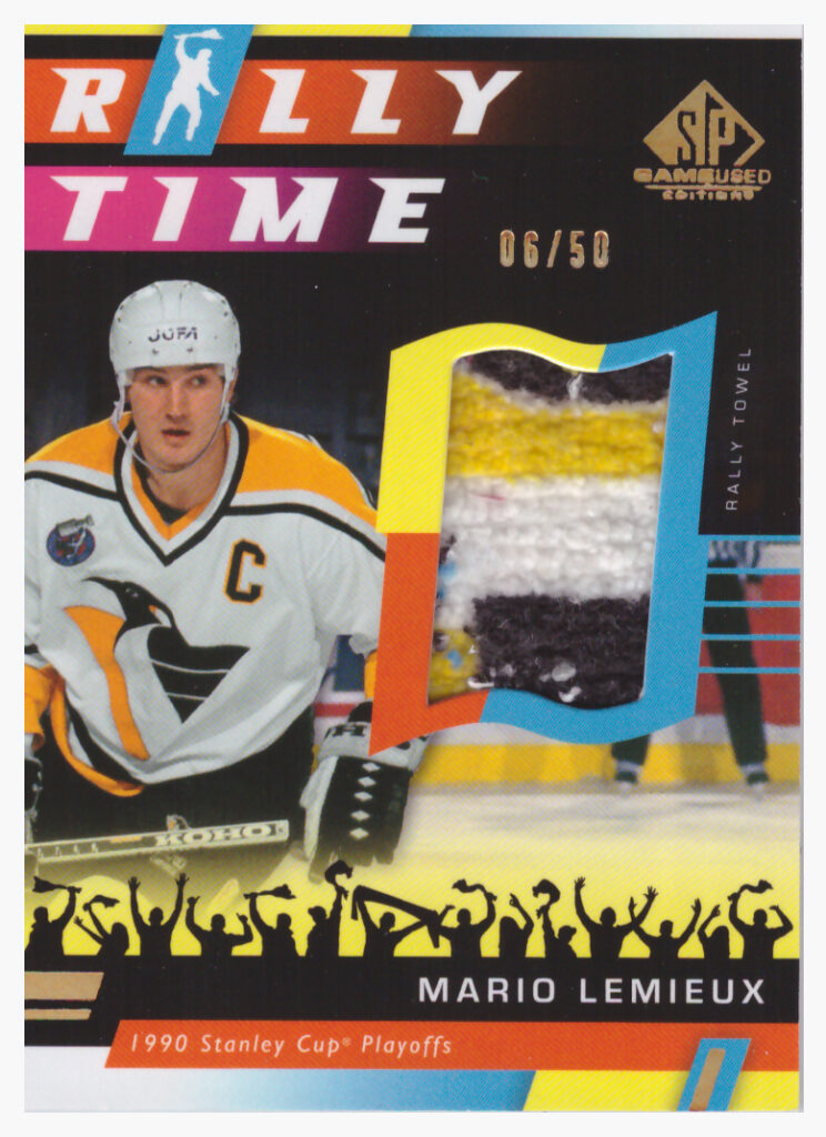 2022/23 SP Game Used – M.Lemieux Pit RT-4   /50
