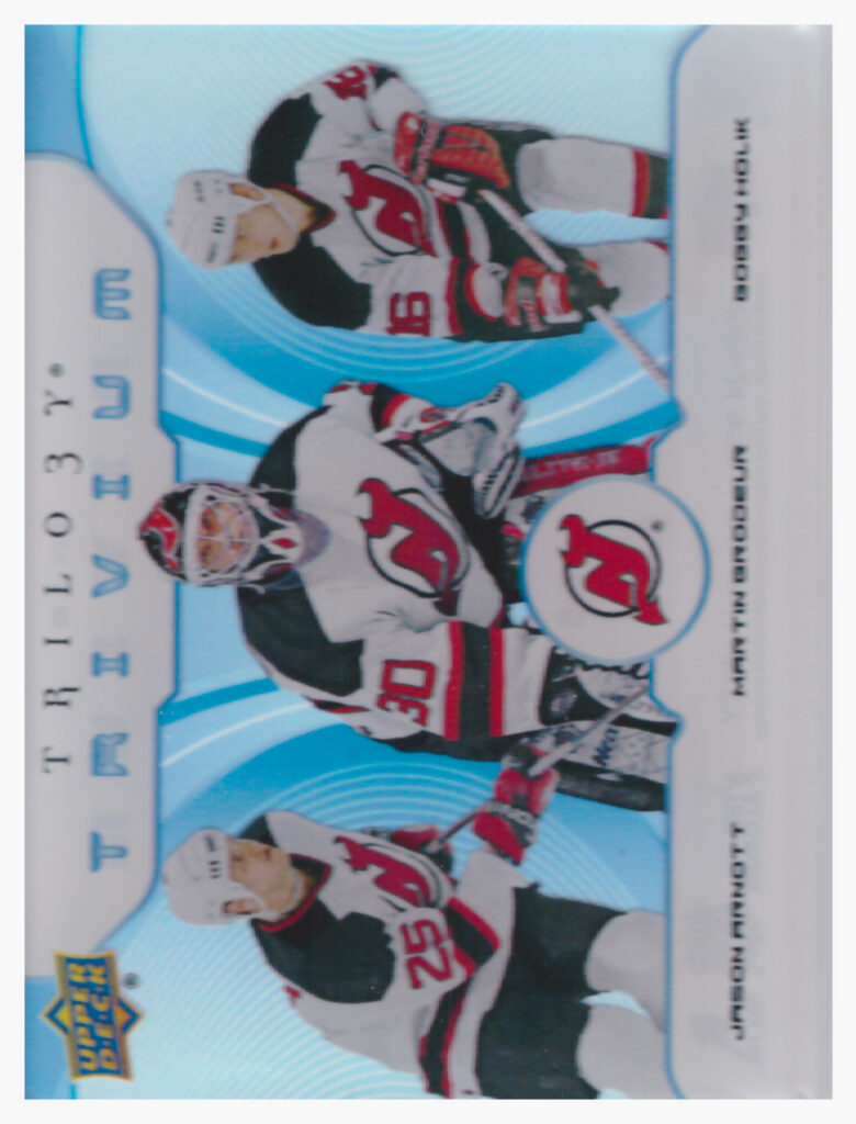 2023/24 Trilogy – J.Arnott,M.Brodeur,B.Holik Njd TR-15